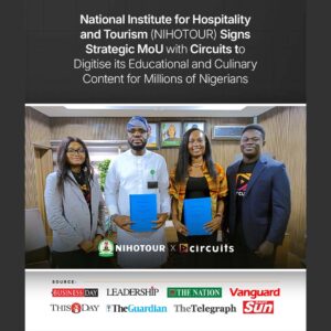NIHOTOUR Partners with Circuits to Digitally Redefine Hospitality Capacity for Millions of Nigerians